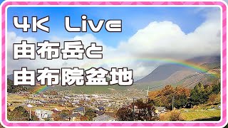 【4K Livecamera】ゆふいん、由布岳と夜景/Yufuin Onsen-Japan live webcam