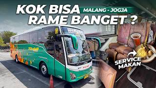Download lagu THIS MALANG - JOGJA BUS IS THE MOST POPULAR⁉️ THERE ARE 7 BUSES A DAY 😱 | Tividi Malang - Jogja mp3