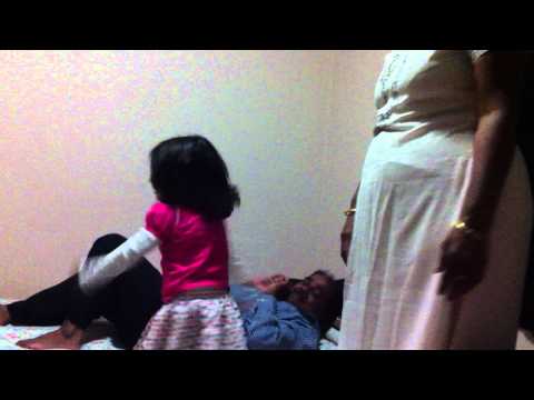 Dhrumi fun with grandparents