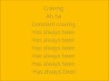 Glee - Constant Craving - Lyrics