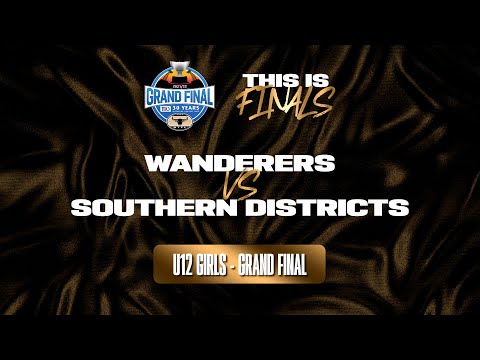 Wanderers v Southern Districts | Grand Final, 2021/22 TIO NTFL Under 12 Girls