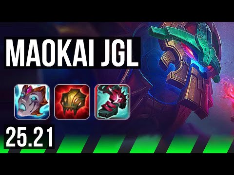 MAOKAI vs PANTHEON (JGL) | 6/4/23 | EUW Diamond | 25.21
