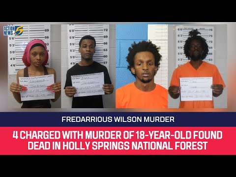 4 charged with murder of 18-year-old found dead in Holly Springs National Forest