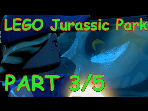 LEGO Jurassic World Part 3/5 Jurassic Park Gameplay Walkthrough 1080P HD (PS4)