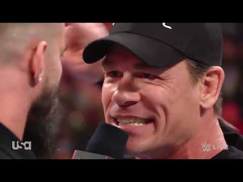 John Cena & Austin Theory Intense Promo - WWE Raw 3/6/23 (Full Segment)