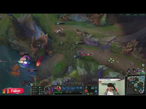 SKT Faker Stream - Aatrox vs Zoe Mid ( 2/22/2019)