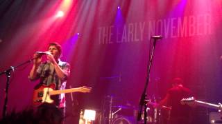 The Early November - A Stain On the Carpet LIVE @ Gramercy Theatre 10-9-12