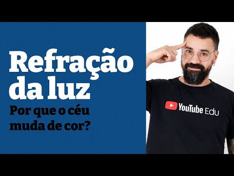 The refraction of light [Why does the sky change color?] - Class 7 - Optical Physics - Prof. Henr...