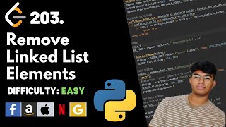 Remove Linked List Elements | Leet code 203 | Theory explained + Python code