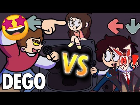 REACCION - '' NO CAIGO EN TU JUEGO'' BATALLA DE RAP FNF (Canción de Degoboom)