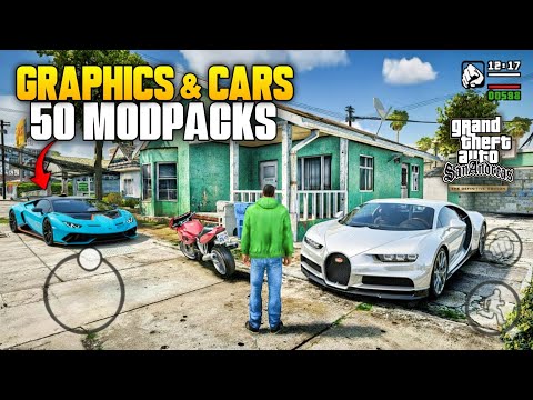 🚀 50+ Ultra-Realistic Graphics & Vehicle Mods for GTA SA Definitive Edition Android!
