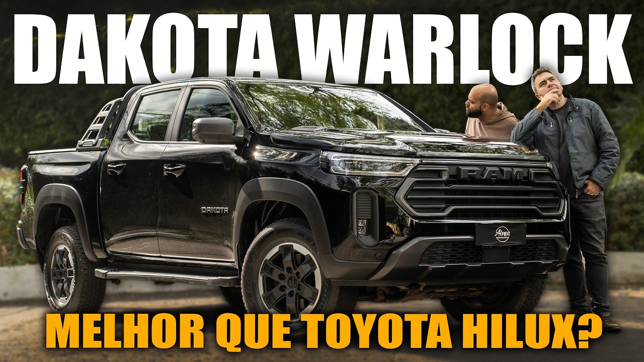 Nova RAM DAKOTA WARLOCK é melhor que as outras picapes médias?