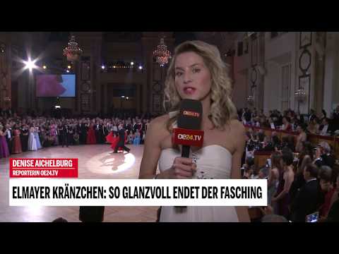 Elmayer Kränzchen: So glanzvoll endet der Fasching