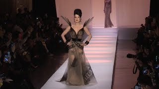 Dita Von Teese and more on the runway for the JPG Fashion Show in Paris