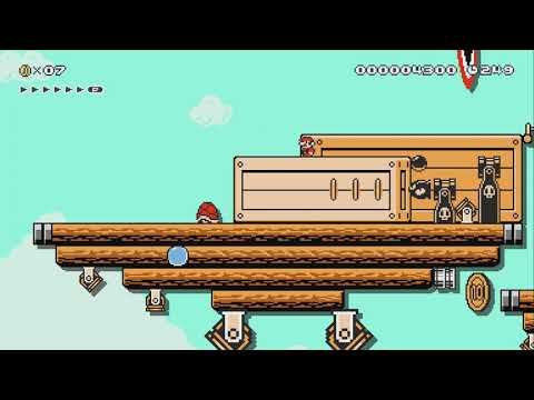 The Airship Metrosystem by Antho24 - Super Mario Maker 2 - No Commentary 1bu