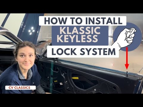 How to Install Klassic Keyless door locks on 67 Mustang
