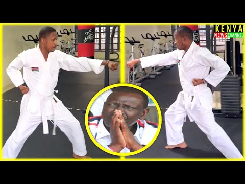 AZIMIO MASS ACTION - BABU OWINO SHOWS RUTO MAD KARATE SKILLS AFTER RAILA CALL FOR MAANDAMANO