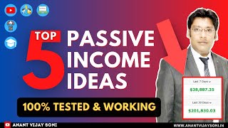 (Top 5) Best Passive Income Ideas that I have already tried