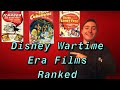 Every Disney Wartime Era Film Ranked 1943 1949