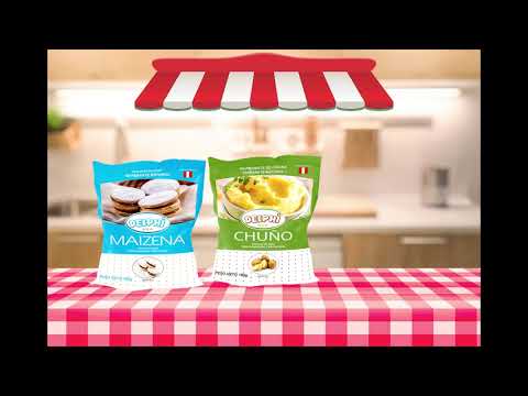 PRODUCTOS DELPHI POSTRES PERUANOS MAIZENA CHUÑO AZUCAR FINITA