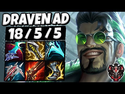 Draven vs Caitlyn [ ADC ] Lol Korea Grandmaster Patch 12.5 ✅