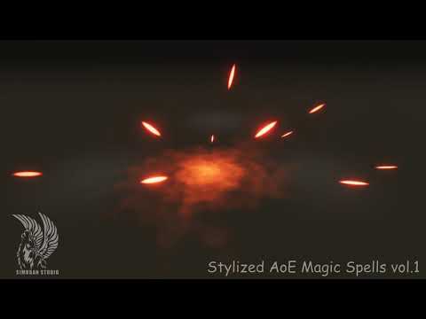Stylized AoE Magic Spells vol.1