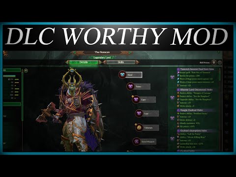 The Norscan (Build-a-Chaos-Lord) Mod Showcase - Total War Warhammer 3