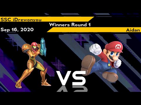 [Smash Ultimate] XeNOwifi 27 (Winners Round 1) - Aidan vs SSC  iDrewonyou