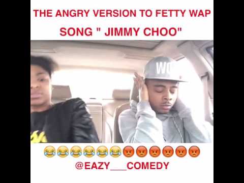 SLIM SHIT WITCHO UGLY ASS ( ANGRY VERSION TO FETTY WAP SONG "JIMMY CHOO" @eazy___comedy