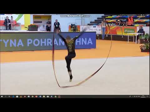 POHRANYCHNA Khrystyna Ribbon - EC Guadalajara 2018