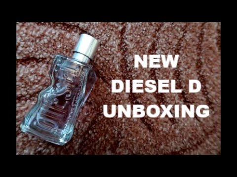 NEW Diesel D fragrance unboxing and first sniff