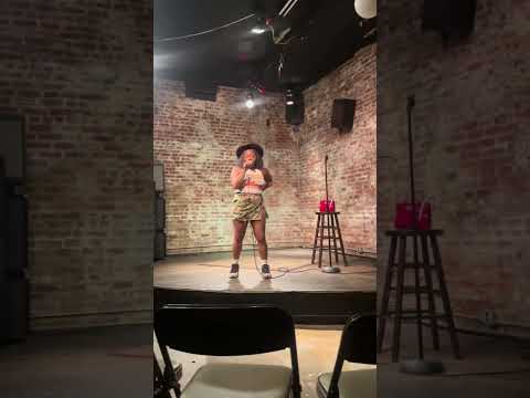 Sharing my truth, making people laugh 😂.  Next open mic 8/18 at  The Gutter 6:00pm.  #comedyshorts