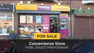 Convenience store for sale in Hale, South Manchester.