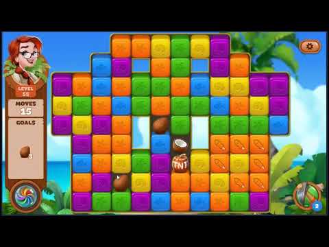 Lost Island Blast Adventure Level 55 - NO BOOSTERS 🏝️ | SKILLGAMING ✔️