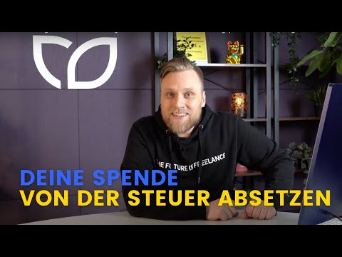 Deduct Donations from Tax - the Self-Employed Tax Return Explained Simply | Kontist