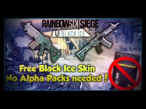 How to get a free Black Ice Skin (Easy And Simple) No alpha packs!