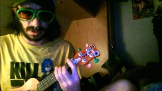 Aloha From Hell ukulele Cramps cover by Chris Evil