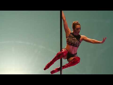 2nd Place Performance Theater, Professional, 2022 LOLPoleFest - Emily Elise