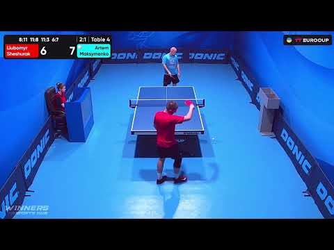 20:05 Liubomyr Sheshurak - Artem Maksymenko 31.07.2023 TT Euro.Cup Ukraine Star. TABLE 4