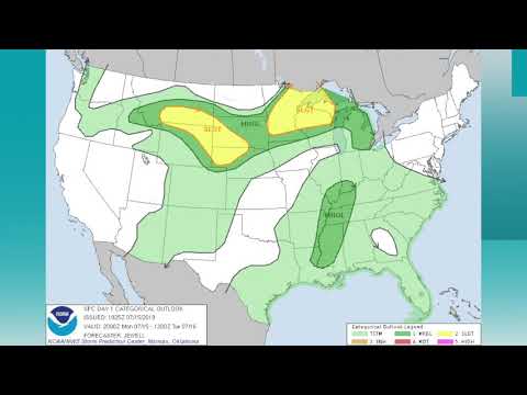 July 15, 2019 Weather Xtreme Video - Afternoon Edition