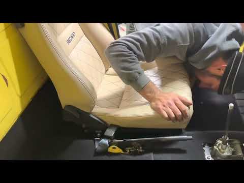 S&P Mk1 Low profile seat frame install - caddy