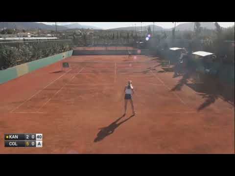 KATHLEEN KANEV V MARTINA COLMEGNA - W25 HERAKLION (incomplete)