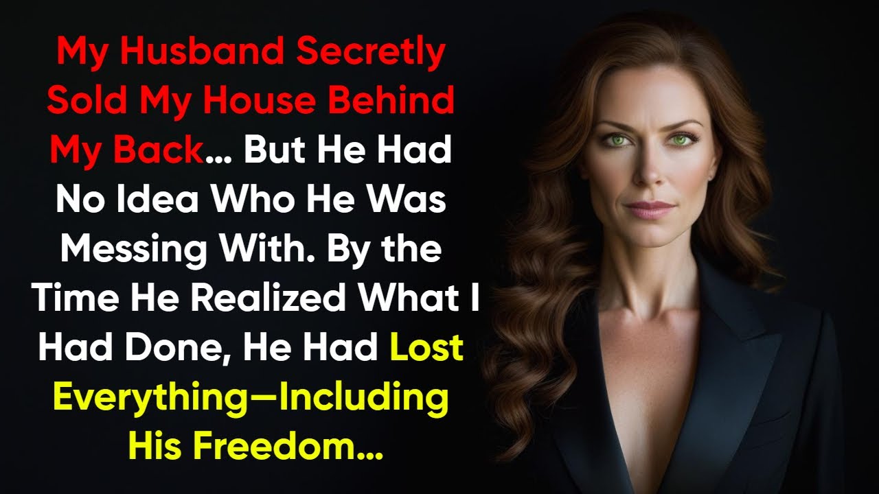 Husband Secretly Sold My House—So I Made Sure He Lost Everything Instead