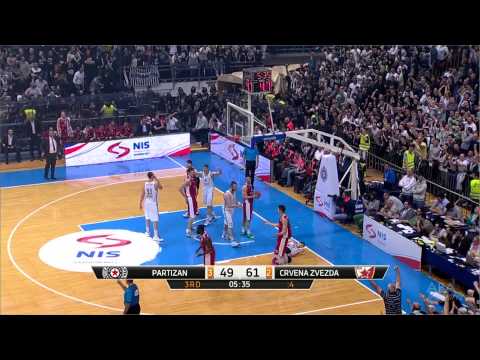 ABA Liga 2014/15, Semi-finals Round 3 match: Partizan NIS - Crvena zvezda Telekom (18.4.2015)