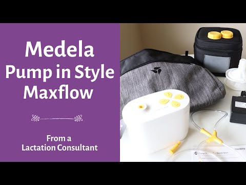So verwenden Sie die Medela-Pumpe mit Stil und der Milchpumpe mit MaxFlow-Technologie