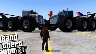 GTA 4 - Worlds Biggest MONSTER TRUCK! (GIANT MONSTER TRUCK)