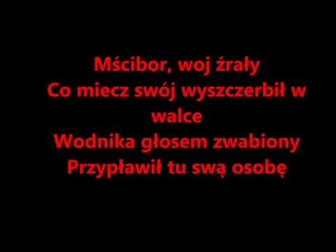 Percival Schuttenbach -  Wodnik (lyrics, english in description)