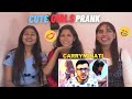 Cute Girls Prank Carryminati Reaction By The Girls Squad