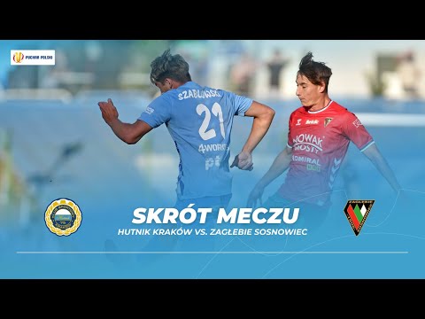 Skrót meczu: Hutnik Kraków - Zagłębie Sosnowiec (Puchar Polski - sezon 2025/26)