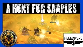 SAMPLE Hunters + DLC Weapons ➦ HELLDIVERS Gameplay